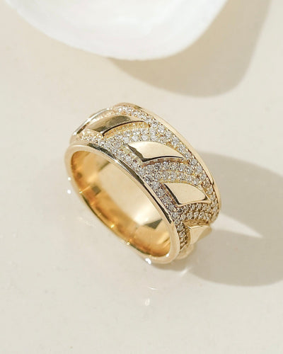 Diamond Fin Ring